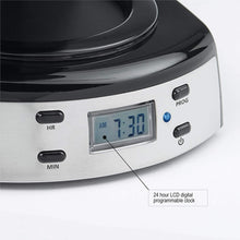 Load image into Gallery viewer, Betty Crocker BC-2809CB 12-Cup Stainless Steel Coffee Maker, Multicolor