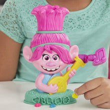 Load image into Gallery viewer, Play-Doh Trolls World Tour Rainbow Hair Poppy Styling Toy for Kids 3 Years and Up with 6 Non-Toxic Colors