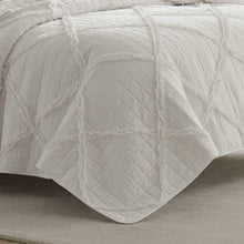 Load image into Gallery viewer, Laura Ashley Home | Luxury Premium Ultra Soft Quilt Coverlet, Comfortable 3 Piece Set, All Season Stylish Bedspread