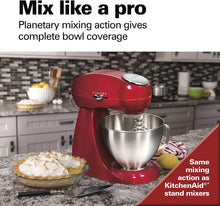 Load image into Gallery viewer, Hamilton Beach Eclectrics All-Metal Stand Mixer