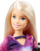 Load image into Gallery viewer, Barbie Astrophysicist Doll, Blonde with Telescope and Star Map, Inspired by National Geographic