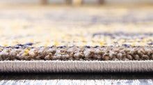 Load image into Gallery viewer, Unique Loom Medici Collection Floral Distressed Traditional Gray Area Rug