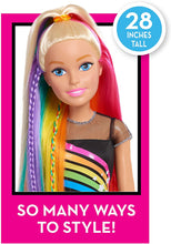 Load image into Gallery viewer, Barbie 28&quot; Rainbow Doll - Blonde
