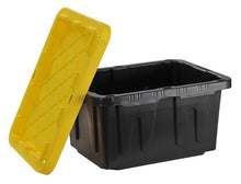 Load image into Gallery viewer, Muscle Rack HD5G-4PK 5 gal. Heavy Duty Storage Tote (4-Pack), 8.75" Height, 12.25" Width, 16" Length, (Pack of 4)