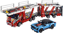Load image into Gallery viewer, LEGO Technic Car Transporter 42098 Toy Truck and Trailer Building Set with Blue Car
