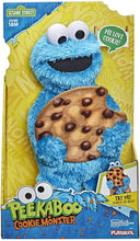 Load image into Gallery viewer, Sesame Street Peekaboo Cookie Monster Talking 13-Inch Plush Toy for Toddlers, Kids 18 Months &amp; Up