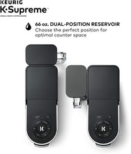 Load image into Gallery viewer, Keurig K-Supreme Coffee Maker, Single Serve K-Cup Pod Coffee Brewer, With MultiStream Technology, Dual-Position Reservoir, and Customizable Settings