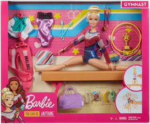 Load image into Gallery viewer, Barbie Gymnastics Playset: Barbie Doll with Twirling Feature, Balance Beam, 15+ Accessories for Ages 3 and Up