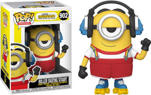 Load image into Gallery viewer, Roller Skating Stuart: Funk o Pop! Movies Vinyl Figure Bundle with 1 Compatible 'ToysDiva' Graphic Protector (902 - 47802 - B)