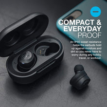 Load image into Gallery viewer, JLab Audio JBuds Air True Wireless Signature Bluetooth Earbuds + Charging Case - IP55 Sweat Resistance - Bluetooth 5.0 Connection - Stereo Phone Calls - 3 EQ Sound Settings