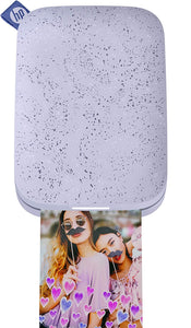 HP - Sprocket 2nd Edition Instant Photo Printer - Lilac (1AS91A)