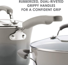 Load image into Gallery viewer, Rachael Ray Nonstick Cookware Pots and Pans Set with LocknLock Containers