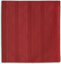 Load image into Gallery viewer, Newbridge Christmas Satin Stripe No-Iron Soil Resistant Fabric Holiday Tablecloths