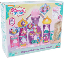 Load image into Gallery viewer, Fisher-Price Nickelodeon Shimmer &amp; Shine, Magical Light-Up Genie Palace Playset