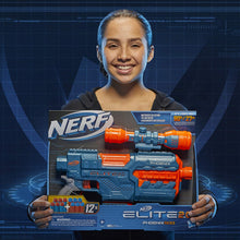 Load image into Gallery viewer, NERF Elite 2.0 Phoenix CS-6 Motorized Blaster, 12 Official Darts, 6-Dart Clip, Scope, Tactical Rails, Barrel and Stock Attachment Points