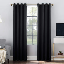 Load image into Gallery viewer, Sun Zero Oslo Theater Grade Extreme 100% Blackout Grommet Curtain Panel