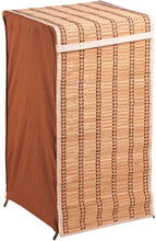 Load image into Gallery viewer, Honey-Can-Do HMP-01619 Tall Wicker Weave Hamper, Bamboo Laundry Organizer