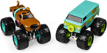 Load image into Gallery viewer, Monster Jam, Official Scooby Doo vs. Mysterty Machine Die-Cast Monster Trucks, 1:64 Scale, 2 Pack