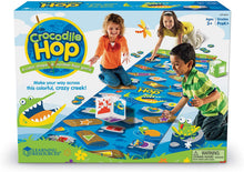 Load image into Gallery viewer, Learning Resources Crocodile Hop Floor Game, Early Learning Skills, Easter Games, Individual or Group Play, Easter Gifts for Kids, Ages 3+