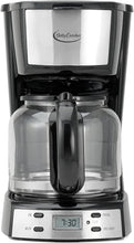 Load image into Gallery viewer, Betty Crocker BC-2809CB 12-Cup Stainless Steel Coffee Maker, Multicolor