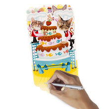 Load image into Gallery viewer, Hallmark Funny Pop Up Mother&#39;s Day Card with Song (Cat Queen, Plays Rule Britannia)