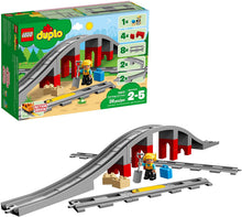 Load image into Gallery viewer, LEGO DUPLO Train Bridge and Tracks 10872 Building Blocks (26 Pieces)