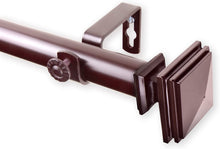 Load image into Gallery viewer, Rod Desyne Bedpost Curtain Rod 1" OD inch Single Set