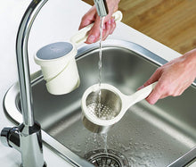 Load image into Gallery viewer, Joseph Joseph Ergonomic Twist-Action Hand Press Stainless Steel