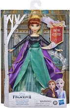 Load image into Gallery viewer, Disney Frozen Musical Adventure Anna Singing Doll, Sings Some Things Never Change Song from 2 Movie, Anna Toy for Kids