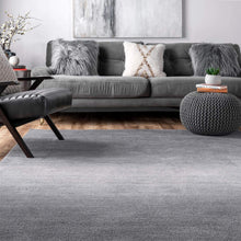 Load image into Gallery viewer, nuLOOM AWVE18A Hand Tufted Ombre Bernetta Runner Rug, 2' 6" x 10', Grey