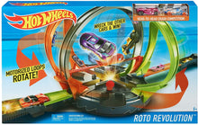 Load image into Gallery viewer, Hot Wheels Roto Revolution Track Set