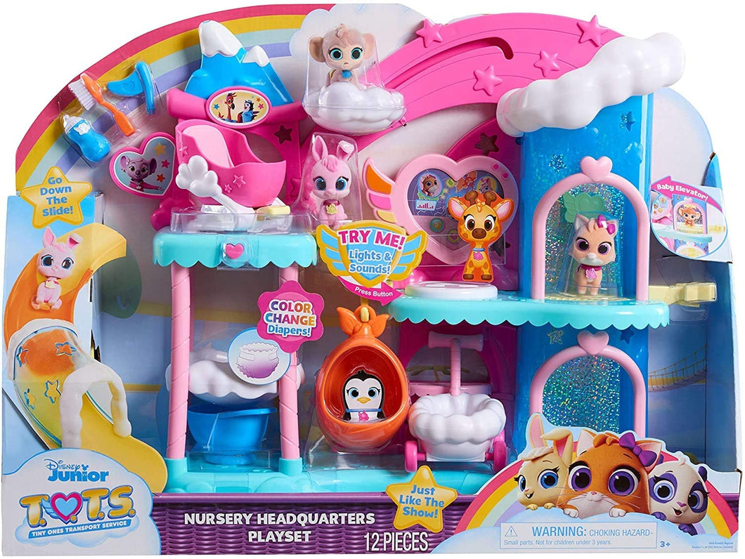 Disney Jr T.O.T.S. Nursery Headquarters Playset