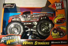 Load image into Gallery viewer, Motorized Raminator 9" Wheelie Monster Truck - Pops a Wheelie! Lights and Sound by Adventure Wheels (Maisto)