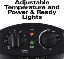 Load image into Gallery viewer, Hamilton Beach Deep Fryer with 2 Frying Baskets, 19 Cups / 4.5 Liters Oil Capacity, Lid with View Window, Professional Grade, Electric, 1800 Watts, Stainless Steel (35036)