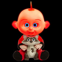 Load image into Gallery viewer, The Incredibles 2 Jack-Jack Plush-Figure Features Lights &amp; Sounds and Comes with Raccoon Toy