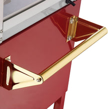 Load image into Gallery viewer, Great Northern Popcorn Old Time Popcorn Popper Machine with Cart, 8-Ounce, Red