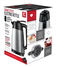 Load image into Gallery viewer, Chefman Cordless Electric Kettle, Stainless Steel Premium Grade Carafe Style w/ Digital Temp Display, Heat Retaining Vacuum Seal, Auto Shut Off &amp; Boil Dry Protection, 7+ Cup 1.7L/1.8qt. - RJ11-17-DV