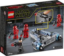 Load image into Gallery viewer, LEGO Star Wars Sith Troopers Battle Pack 75266 Stormtrooper Speeder Vehicle Building Kit, New 2020 (105 Pieces)