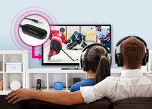 Load image into Gallery viewer, Aluratek Bluetooth Wireless 5.0 Audio Transmitter 3.5mm Adapter aptX Low Latency for TV/Home Sound System (ABT05F)