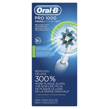 Load image into Gallery viewer, Oral-B White Pro 1000 Power Rechargeable Electric Toothbrush, Powered by Braun