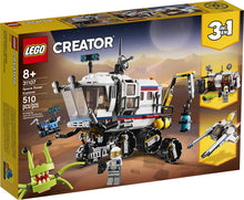Load image into Gallery viewer, LEGO Creator 3in1 Space Rover Explorer 31107 Building Toy for Kids Who Love Imaginative Play, Space and Exploration Adventures on Exotic Planets, New 2020 (510 Pieces)