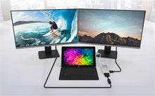 Load image into Gallery viewer, j5create USB 3.0 Hub with HDMI, VGA, RJ45 Gigabit Ethernet, 2 USB 3.1 Type-A Ports - High Speed Data Transfer Adapter for Mac, Windows, Desktop PC - Supports Up to 2K Resolution