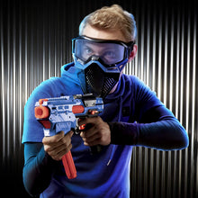 Load image into Gallery viewer, NERF Rival Finisher XX-700 Blaster -- Quick-Load Magazine, Spring Action, Includes 7 Official Rival Rounds -- Team Blue