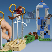 Load image into Gallery viewer, LEGO 75956 Harry Potter Quidditch Match Building Set, Gryffindor Slytherin Ravenclaw and Hufflepuff Towers, Harry Potter Toy Gifts