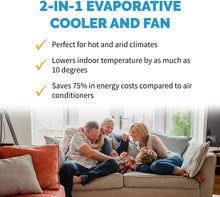 Load image into Gallery viewer, NewAir, AF-310, Portable Indoor Outdoor Evaporative Air Fan and Humidifier, Personal Swamp Cooler, 100 Square Foot Effective Range