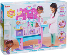 Load image into Gallery viewer, Disney Doc McStuffins All in One Baby Nursery Set