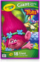 Load image into Gallery viewer, Crayola Giant Coloring Pages, Trolls