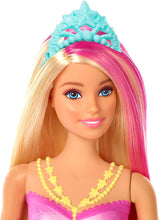 Load image into Gallery viewer, Barbie Dreamtopia Sparkle Lights Mermaid Doll with Swimming Motion and Underwater Light Shows, Approx 12-Inch with Pink-Streaked Blonde Hair, Gift for 3 to 7 Year Olds