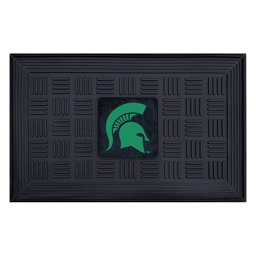 FANMATS NCAA Michigan State University Spartans Vinyl Door Mat