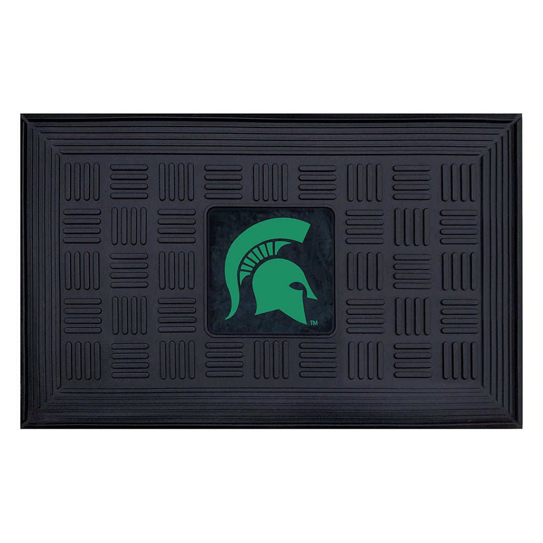 FANMATS NCAA Michigan State University Spartans Vinyl Door Mat